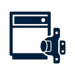 13718-CHARNIERE LAVE VAISSELLE