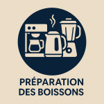14214-PIECES PREPARATION DES BOISSONS PETIT ELECTROMENAGER