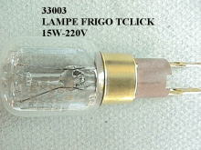 33003 - Lampe pour refrigerateur t click 15 w