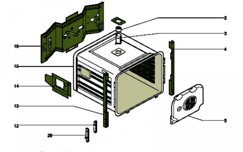 C00273440 - MOUFLE DE FOUR REP 15