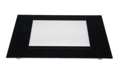 C00081604 - Vitre de four noire + equerres