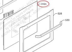 357847736 - Vitre exterieur  rep 312a