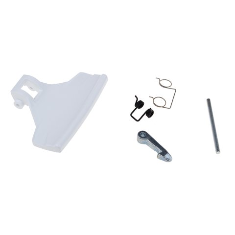 4055186631 - POIGNEE DE PORTE BLANCHE