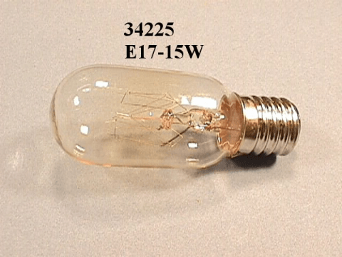 34225 - Lampe micro ondes e17 25 w 230 v