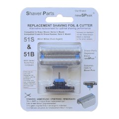 C98418 - COMBI PACK TÊTES DE RASOIR ALTERNATIVE BRAUN 51S