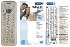21634 - TELECOMMANDE UNIVERSELLE 12 EN 1 UR12