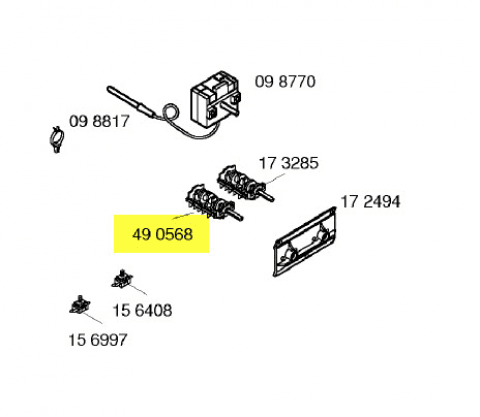 00490568 - SELECTEUR DE FOUR