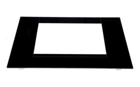C00093338 - VERRE PORTE FOUR BLACK + EQUERR.