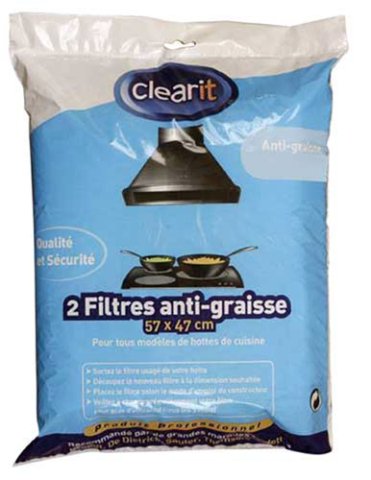 71S7824 - FILTRES DE HOTTES ANTI-GRAISSE 140G/M²