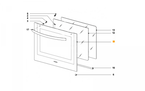 7116543 - VITRE DE PORTE EXTERIEURE