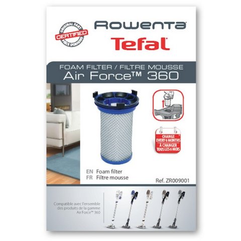 ZR009001 - FILTRE MOUSSE AIR FORCE 360