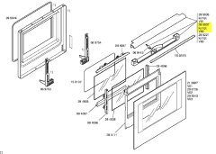 00285037 - POIGNEE DE PORTE COMPLETE