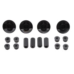 X376005 - JEU DE BOUTONS UNIVERSEL POUR POÊLE À GAZ NOIR