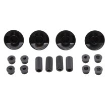 X376005 - JEU DE BOUTONS UNIVERSEL POUR POÊLE À GAZ NOIR