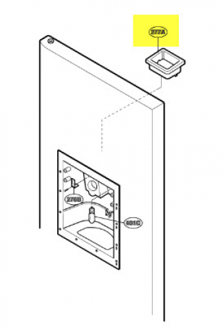 3550JA2067A - BOITE RECUPARTION D EAU DISTRIBUTEUR