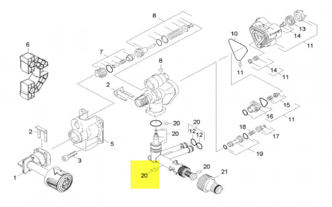 90017480 - KIT REPARATION ARRIVEE D EAU