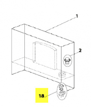 11020034 - Ensemble guide piston reservoir