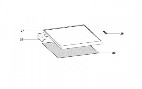 C00269327 - PLATEAU DE DESSUS TOP REP 27