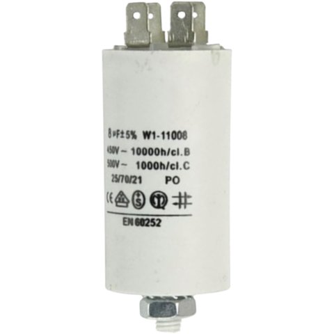 11329 - CONDENSATEUR PERMANENT 8 ΜF 450V 8687021