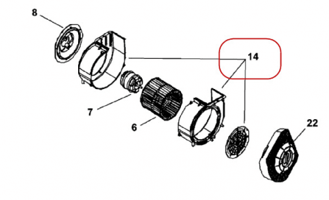 5024362100 - SUPPORT MOTEUR