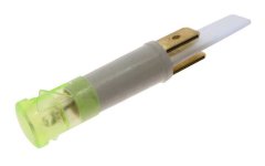 D342060 - VOYANT VERT Ø 9MM 2 COSSES SANS CABLE