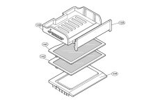 AHT34804204 - CLAYETTE REFRIGERATEUR ASSEMBLEE 