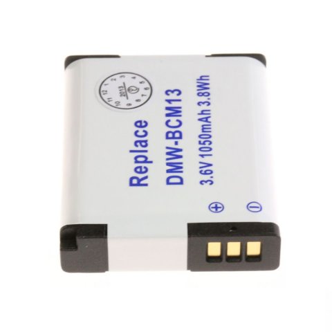 DMW-BCM13E - ACCU LI-ION ADAPTABLE POUR PANASONIC 3,6V-1050MAH