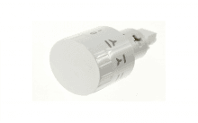 063084 - BOUTON ESCAMOTABLE RENVERSEUR BLANC 