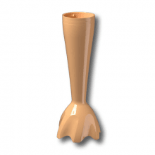 67050835 - Pied plastique anti-eclaboussure vanille