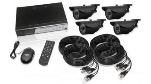 F487279 - CAMERAS KIT DE 4 TUBES NOIRS 600 LIGNES