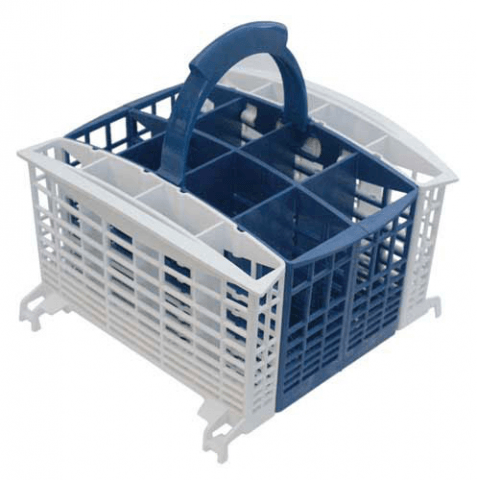 C00114049 - ENS. PANIER PORTE-COUVERTS BLEU