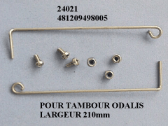 24021 - Ressort porte odalis kit avec vis