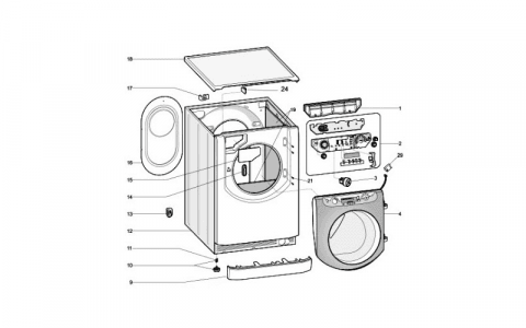 C00119082 - MEUBLE BLANC PW 62 L ARIS.AQUALTIS REP12