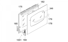 41020980 - CONTRE PORTE + VERRE REP 175