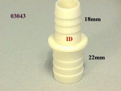 03042 - RACCORD TUYAU DE  VIDANGE 18 X18