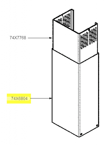 74X6804 - CHEMINE INFERIEURE