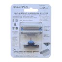 C98418 - COMBI PACK TÊTES DE RASOIR ALTERNATIVE BRAUN 51S