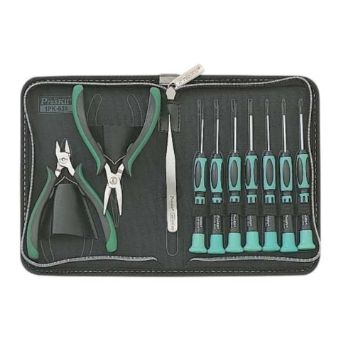 PK-2076B - SACOCHE OUTILLAGE 10 PIECES