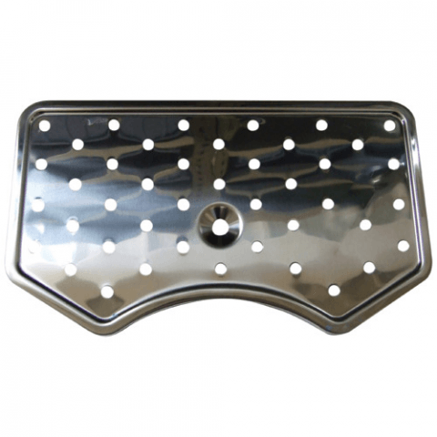 996500026107 - GRILLE PERFOREE INOX REPOSE VERRE