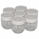 A14A03 - LOT DE 7 POTS YAOURTIERE MOULINEX