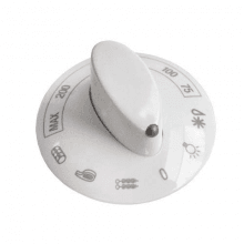 41013905 - Manette thermostat de four blanc