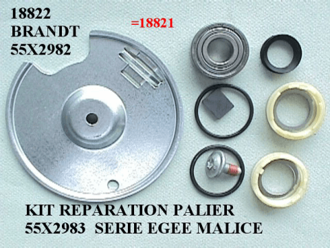 18822 - KIT DE REPARATION PALIER MALICE EGEE