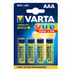 8916597 - ACCU VARTA 1 2V-800MAH NI-MH HR03 AAA