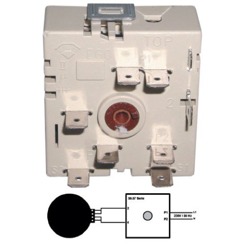 906245 - DOSEUR D ENERGIE EGO 230V AXE 22MM 125° MAX