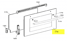 41031533 - VITRE EXTERIEURE DE PORTE