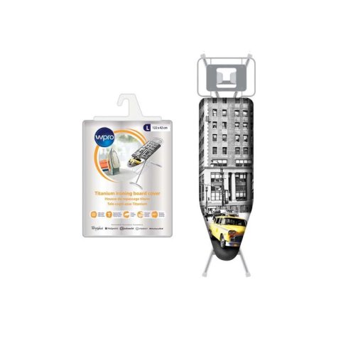 484000008534 - HOUSSE DE TABLE TITANIUM NEWYORK LARGE