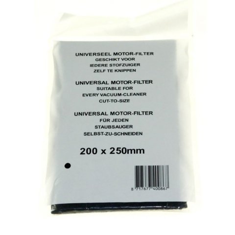 340929 - FILTRE MOTEUR UNIVERSEL 200 X 250 MM