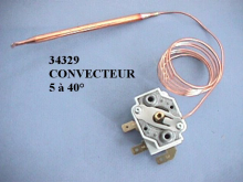 34329 - Thermostat radiateur a bulbe 5°a40°