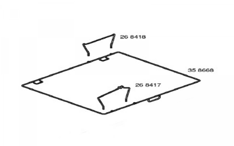 00268417 - SUPPORT TOURNE BROCHE REP 268417