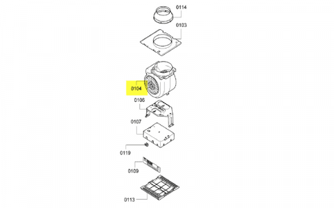 00703377 - MOTEUR VENTILATEUR COMPLET